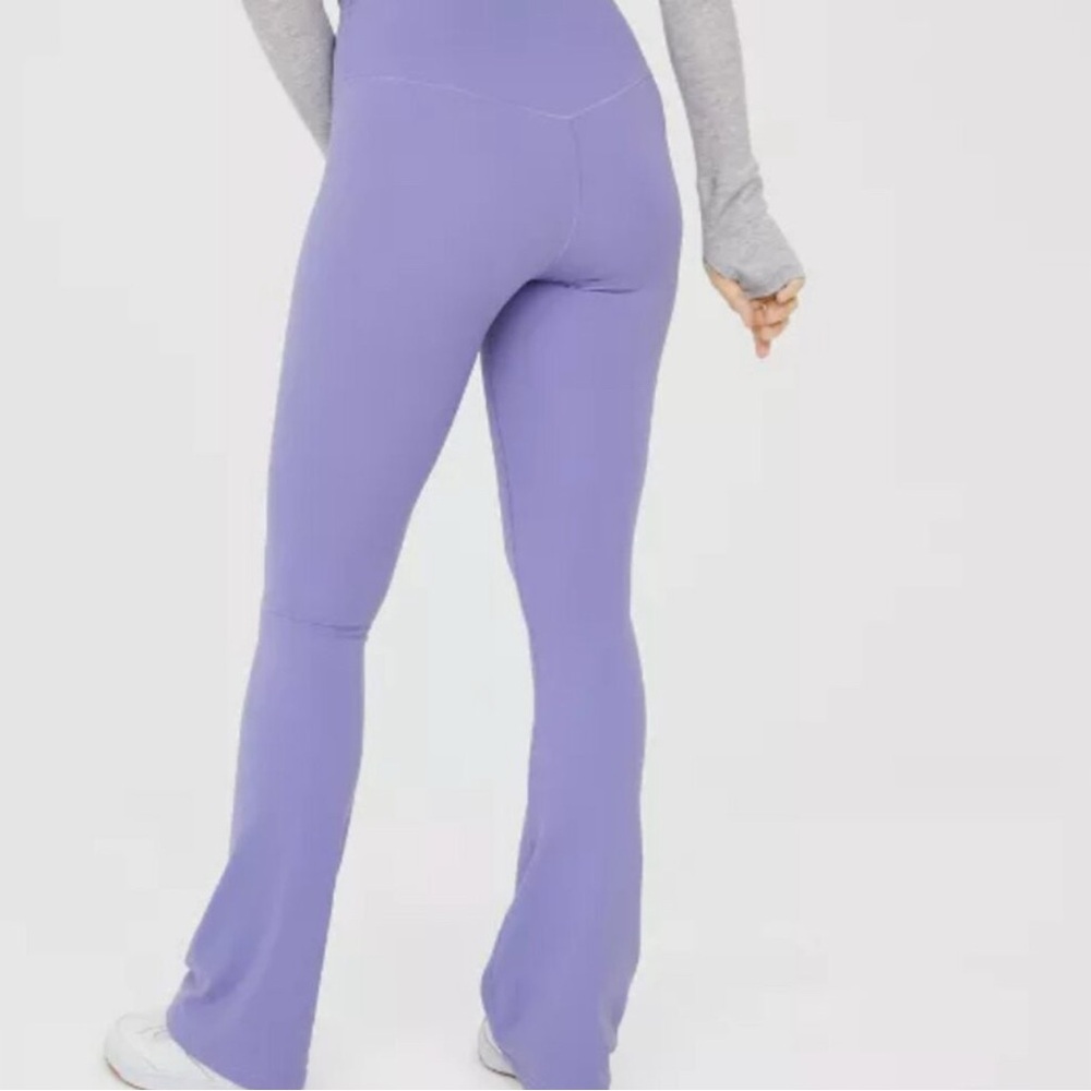 Aerie Violet Flare Pants